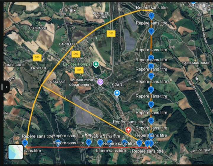 Localisation de l'antenne relais